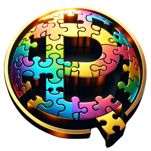 A logo featuring two 'P' letters crafted from rainbow-colored puzzle pieces, symbolizing the interconnectedness and diversity of PuzzlePurchase's global community
